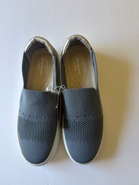 Original Comfort By Dearfoams Sophie Slip-On Sneaker Women's Blue NWT Sz 7